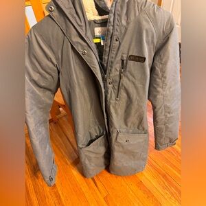 COLUMBIA | Suttle Mountain Faux-Fur Hood Insulated Coat Gray Outdoor